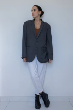 BLAZER CINZA BUCKMAN (42)