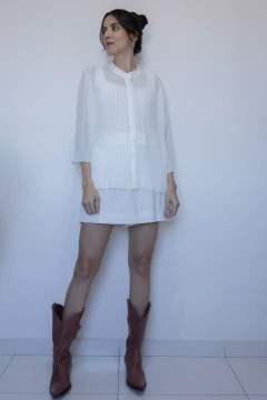 BLUSA PLISSADA ITALIANA (G) - comprar online