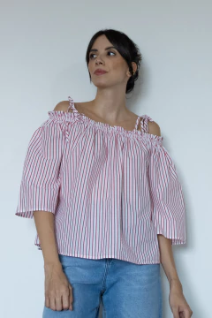 BLUSA OMBRO A OMBRO FOREVER 21 (M) - comprar online
