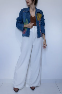 JAQUETA JEANS BOHO (M)