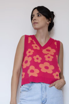 COLETE EM TRICOT (VESTE PP / P) - comprar online