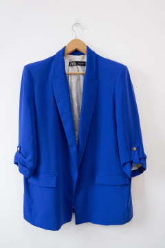 Imagem do BLAZER AZUL ZARA (G)