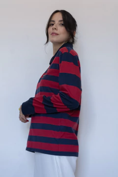 PÓLO MANGA LONGA (P/M) - Rediscover Brechó - Moda Circular e Atemporal
