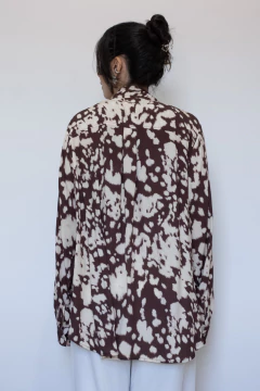 CAMISA MESCLA MARROM (G) - Rediscover Brechó - Moda Circular e Atemporal
