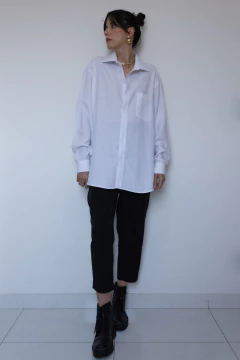 CAMISA BRANCA CANELADA (GG) - comprar online