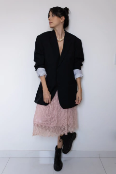SAIA DE RENDA FOREVER 21 (VESTE P/M) - comprar online