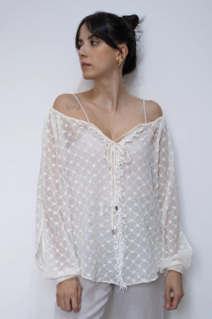 BLUSA EM SEDA BO.BÔ (P)