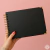 ScrapBook Linha Premium: Capa lisa (Caderno de Memórias - Albúm) folhas pretas - loja online