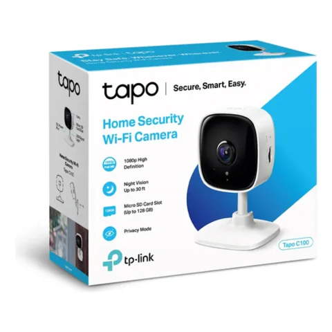 Cámara De Seguridad Tp-link Tapo C100 Blanco Full Hd Blanco