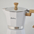 Cafetera Italiana Blanca 9 Pocillos - tienda online