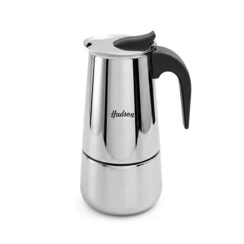 Cafetera Italiana Acero Inoxidable 9 Pocillos