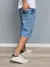 Bermuda Masculina Jeans Balão, BOCA Larga ,bem suave qualidade casual Top - loja online