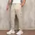 Calça Jogger Sarja Cargo Masculina