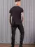 Calça Masculina Preta Skinny Modelo Básico Casual Linha Premium - comprar online