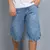 Bermuda Masculina Jeans Balão, BOCA Larga ,bem suave qualidade casual Top - loja online