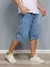 Bermuda Masculina Jeans Balão, BOCA Larga ,bem suave qualidade casual Top - comprar online