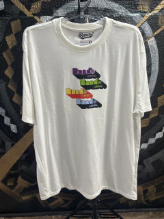 Camiseta Bando Labs 90s Branca Peça Única