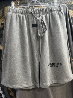 Bermuda F.O.G Essentials Shorts Moletom Cinza