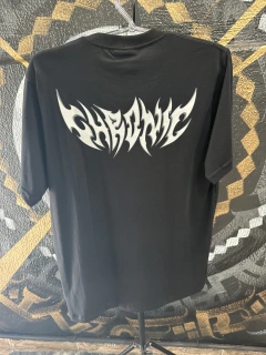 Camiseta Chronic Preto Logo Tag Dagger A1005
