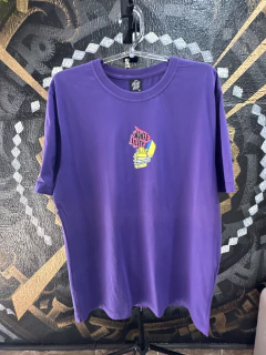 Camiseta Monte Leste Regular Isqueiro Roxo