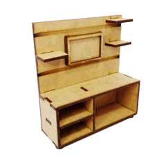 Miniatura em MDF Para Casa de Boneca, Trabalhos Escolares e Maquetes na internet