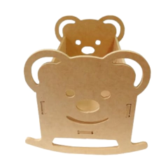 Berço Urso Pequeno Para Boneca em MDF na internet