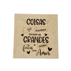 Caixa em MDF Para o Dia das Mães - comprar online