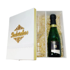 Imagem do Caixa Mini Vinho / Champanhe Dupla
