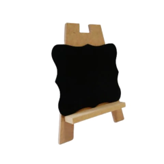 Lousinha Pequena Cavalete em MDF Com Placa Ondulada - comprar online