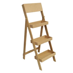 Floreira Cavalete 3 Bandeja em MDF