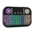 Mini Teclado Controle Sem Fio Led Para Tv Box Smart Tv Pc