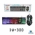 Kit Teclado Mouse Gamer Membrana LED USB - loja online