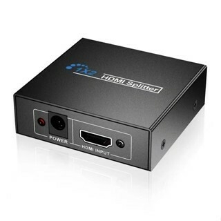 Splitter Divisor Hdmi Hdcp 1 Entrada 2 Saídas Full Hd 1x2 3d