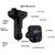 Kit Mãos Livres Bluetooth Carro Sem Fio Transmissor Fm Mp3 Player Carregador Duplo Usb - Keedi | Eletrônicos, Informática e Acessórios