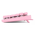 Kit Teclado Gamer Led Chroma E Mouse Gamer Rosa Usb Macro na internet