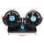 Ventilador Automotivo Duplo Com Ajuste P/ Carro Caminhão 12v - Keedi | Eletrônicos, Informática e Acessórios