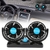 Ventilador Automotivo Duplo Com Ajuste P/ Carro Caminhão 12v - comprar online
