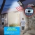 Luminária Led Solar Poste Rua Parede Sensor 480 Led Controle 6600mah bateria na internet