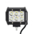 Farol Led Lampada Auxiliar Spot Quadrado 18W 6000K