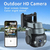 Câmera IP 360° Lente Dupla HD Kapbom Care Cam na internet
