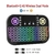 Mini Teclado Controle Sem Fio Led Para Tv Box Smart Tv Pc - loja online