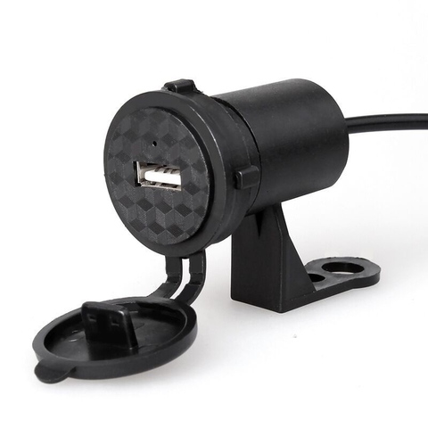Carregador de Celular USB Universal Impermeável para Moto
