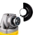Lixadeira Manual De 2 Bateria 3.0 Ah 21v 100mm Bom-9704 Cor Amarelo Frequência 50 110V/220V - comprar online