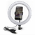 Iluminador Ring Ligth Anel Luz 26cm Make Fotos Com Tripé 2.1m Kit Completo Dimmer Selfie Youtuber Blogueiro Maquiagem na internet