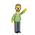 Boneco Articulado Ned Flanders de 7cm - Os Simpsons - comprar online