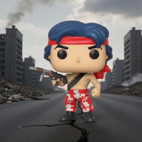 Funko Pop! Games: Lance Bean (586) - Contra