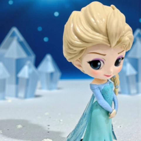 Q Posket Elsa – Disney Characters – Banpresto