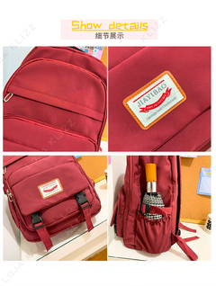 Mochila Bolsa Escolar Juvenil Grande Capacidade Impermeável na internet