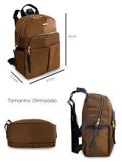 Mochila Bolsa Antifurto Feminina Mochilinha Impermeável - comprar online