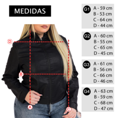 Jaqueta Couro Plus Size Pelúcida Capuz Removível Casaco - comprar online